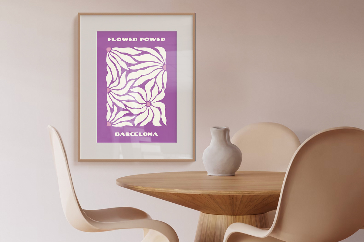 Floral Print Posters, an Object Graphic by DesignThatMatters (Photo 10 of 11)