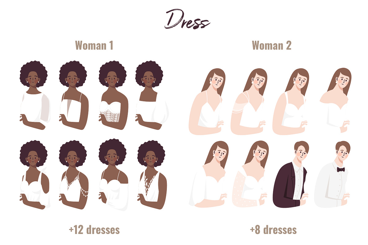 Wedding Portrait Creator, a Person Illustration by Frizenasya (Photo 8 of 14)