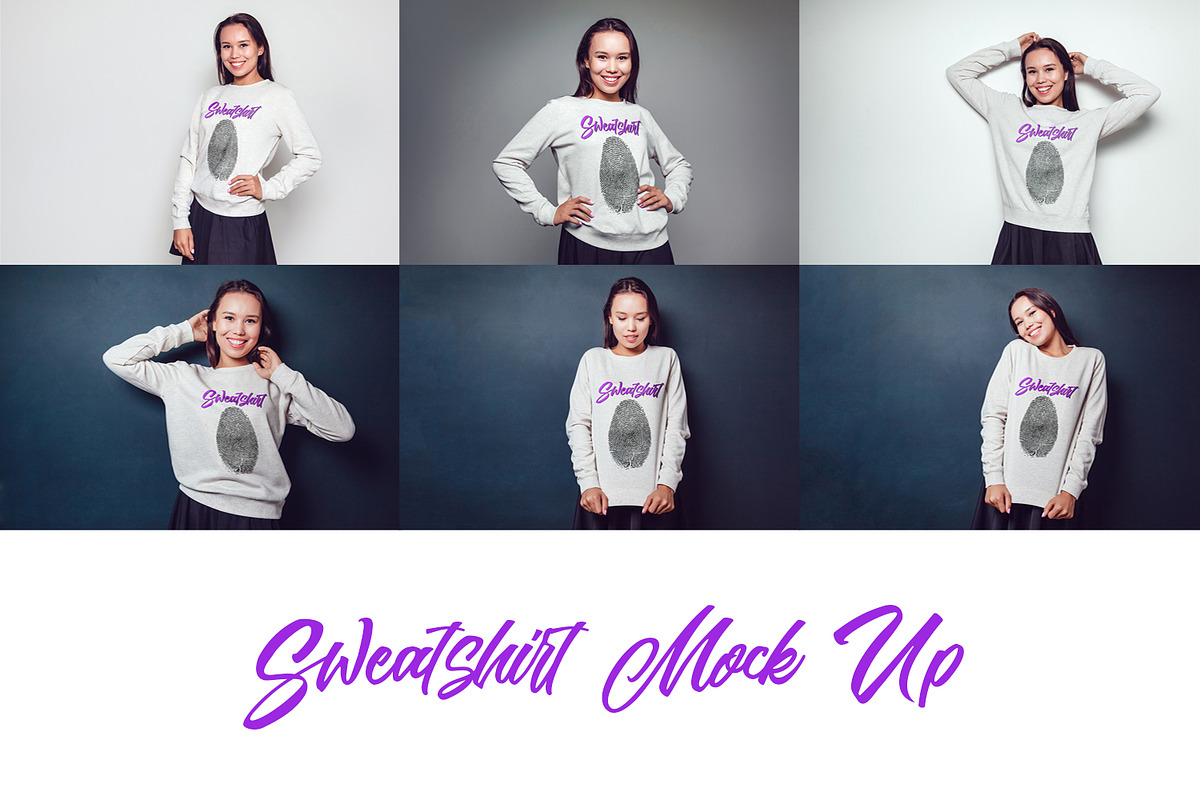 Epic Sweatshirt Mock-Up Bundle, a Hoody Mockup by Freeman Studio (Photo 5 of 9)