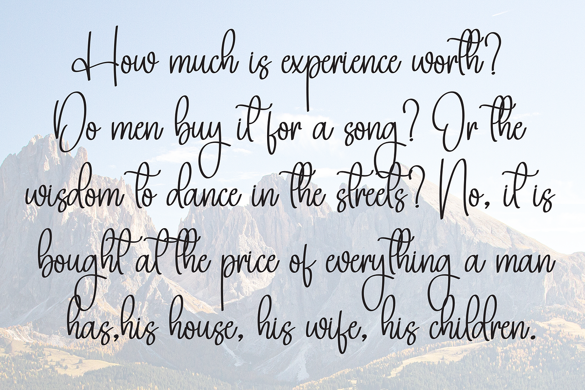 Baby Anything | Script Font, a Handwritten Font by Scratchones (Photo 6 of 8)
