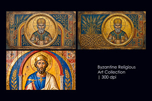 Byzantine Saint Wooden Icons