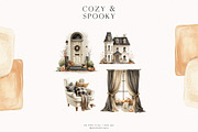 Cozy & Spooky Collection, a Seasonal Illustration by PeDe Designs (Thumbnail 8 of 30)