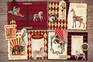 Circus Scrapbooking Kit