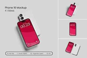 iPhone 16 Mockup