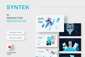 Artificial Intelligence PowerPoint, a Presentation Template by New Coral Design