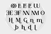 Queenno - Logo Font, a Serif Font by RockboyStd (Thumbnail 11 of 12)
