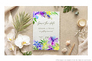 Watercolor Hibiscus & Tropical Birds, an Object Graphic by Sawango Designs (Thumbnail 2 of 11)