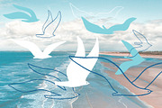 Deep Water - shapes and lines, a Seasonal Illustration by Annakniaz (Thumbnail 7 of 16)