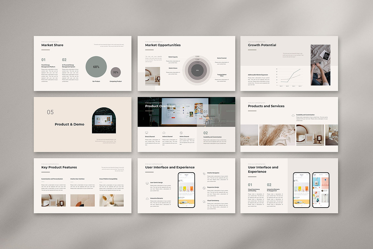Canva Pitch Deck Presentation, a Presentation Template by CreativityForest (Photo 6 of 12)