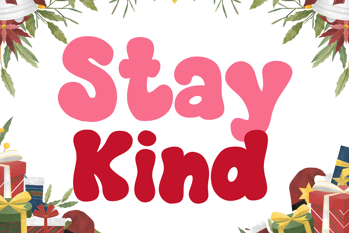 Myrrh is a retro groovy font, a Handwritten Font by Brown Cupple (Photo 2 of 7)