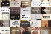The ULTIMATE! 100 Font Bundle!, a Script Font by Letterative Studio (Thumbnail 8 of 8)