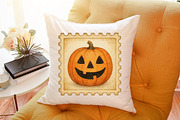 Halloween Postage Stamp Clipart, an Illustration by designcity5 (Thumbnail 4 of 5)