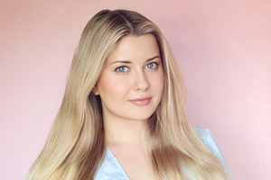 Glossy hair, glowing complexion, natural beauty and fresh facial, a Person Photo by Studio ANNA