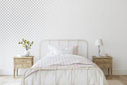 MODERN FARMHOUSE NURSERY mockups, a Poster Template by MyHomeMockups (Thumbnail 5 of 12)