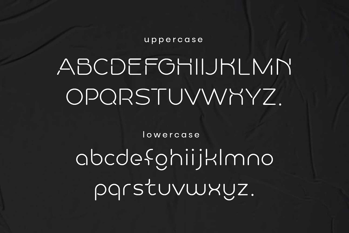 Cloth, a Sans Serif Font by Ridha-38.lineart (Photo 5 of 13)