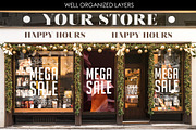 15 Facades and StoreFrontsV2 MockUps, an Advertising Mockup by Free-PSD-Templates (Thumbnail 4 of 7)