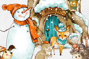 Christmas mood collection, an Animal Illustration by Belusuab (Thumbnail 7 of 13)