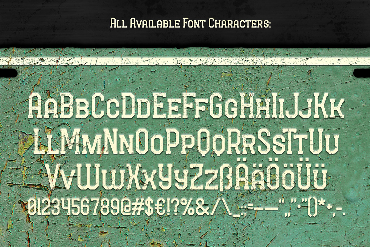 Long Ride. Font & Mockup preview 2