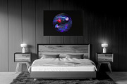 Jellyfish in the Galaxy Abstract set, a Texture Illustration by white angel arts (Thumbnail 2 of 16)