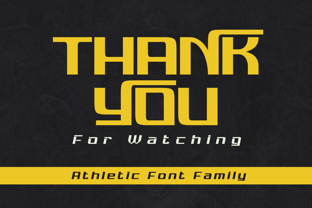RESADEN | Athletic Font, a Font by twinstd (Photo 15 of 15)