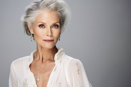 Elegant Senior with Jewelry, a Beauty & Fashion Photo by Iconogenic