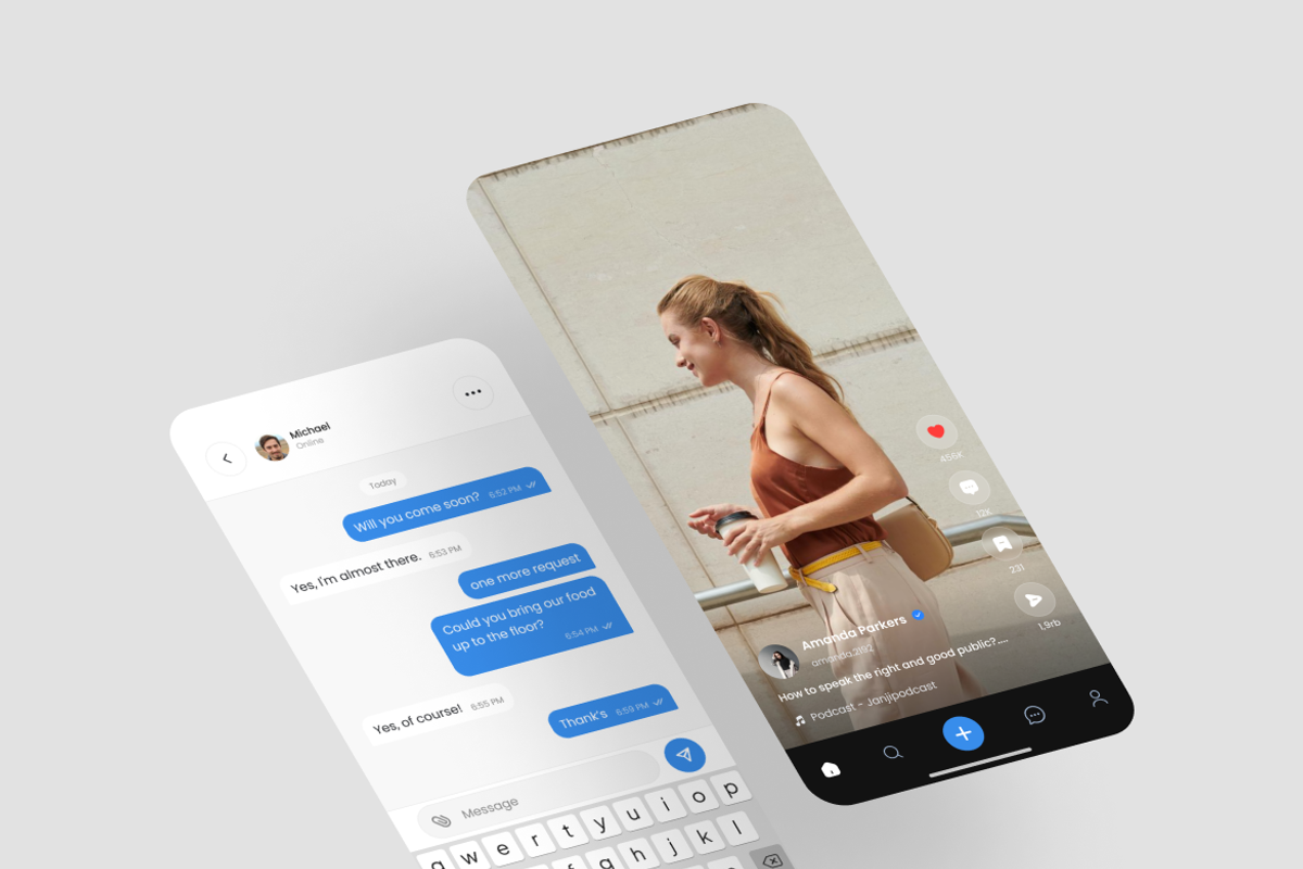 Dallas - Social Media App UI Kit, an UI Kit Template by iDoodle Studio (Photo 2 of 4)