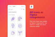 Delicio Pro - Food icons, an Outline Icon by Amogh Design (Thumbnail 10 of 11)