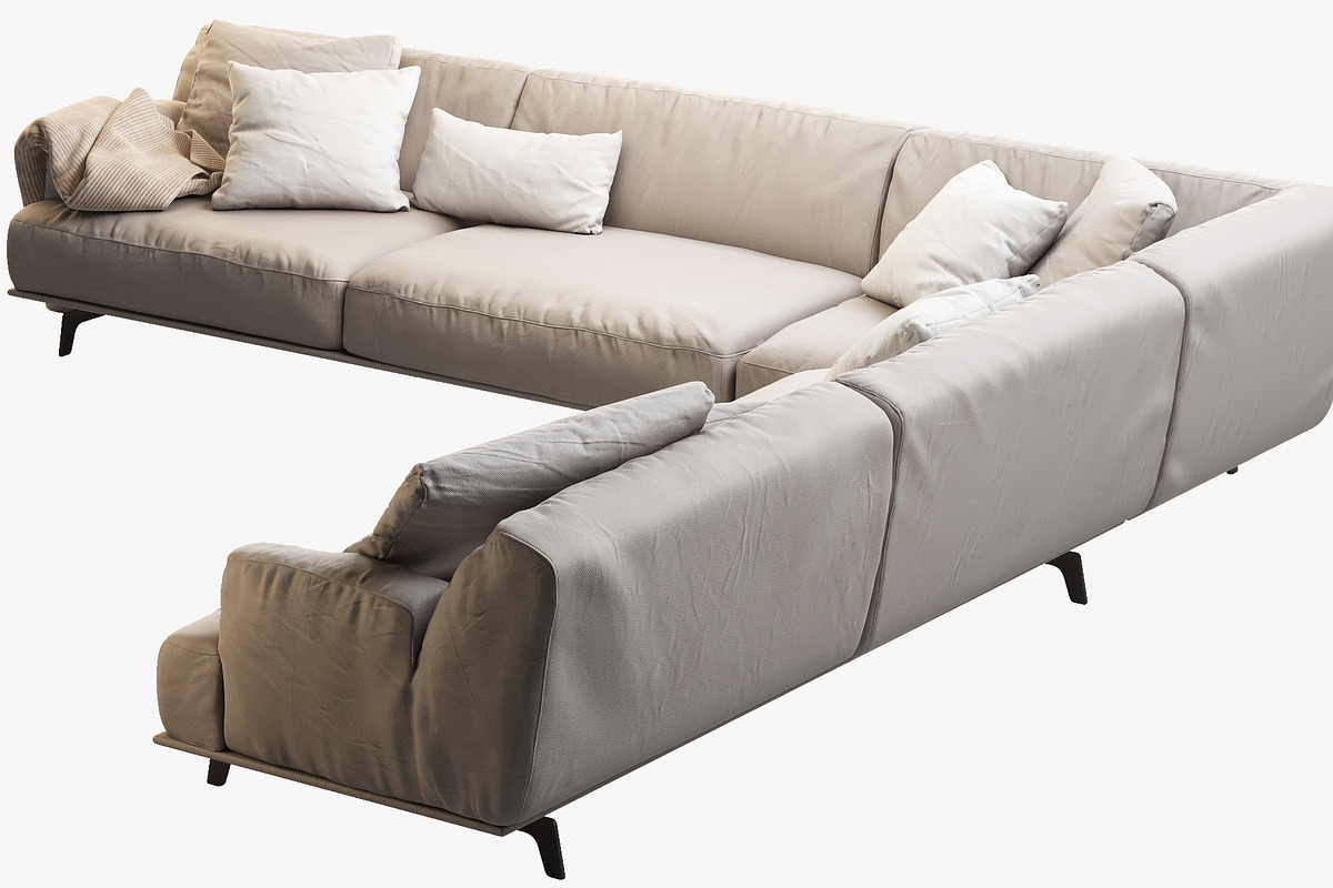 Tribeca sofa 3 3d model, a Furniture 3D Model by 3dmitruk (Photo 8 of 13)