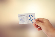 Business Card Medical Orthopedist, a Business Card Template by DesignsStore (Thumbnail 2 of 2)