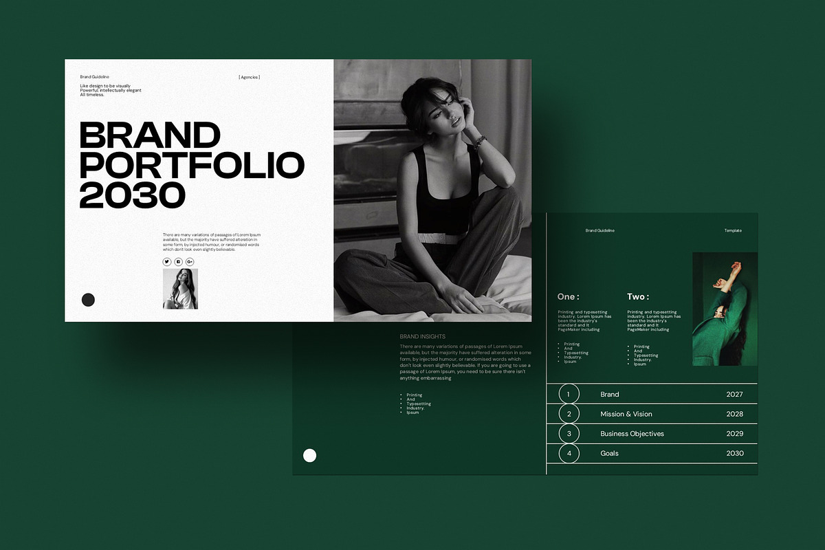 Brand Portfolio Presentation, a Presentation Template by Alvi-Studio (Photo 9 of 10)
