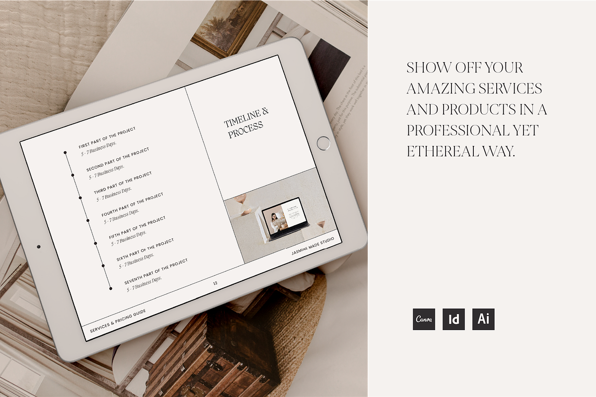 Services & Pricing Guide, a Presentation Template by Wild Theory (Photo 6 of 15)