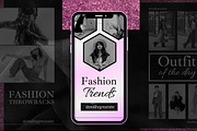 50 Fashion Stories Canva Templates, a Templates & Theme by TemplateCastleStore (Thumbnail 6 of 10)