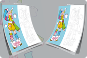 Vector illustration of coloring, an Education Illustration by regalDRAW (Thumbnail 2 of 2)