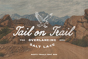 Dusty Trails, a Script Font by Davide Bassu (Thumbnail 10 of 14)