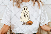 Halloween Ghost Cat, an Illustration by Craft Nest (Thumbnail 5 of 6)