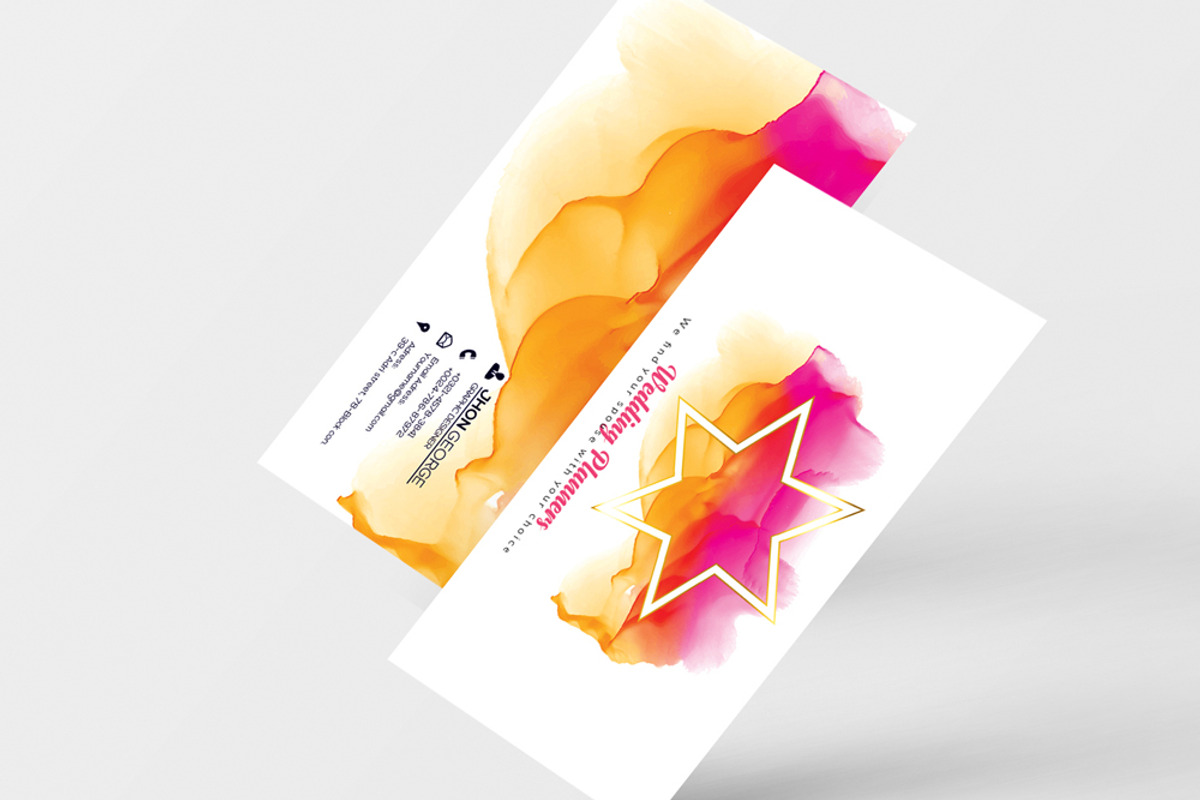 Wedding Planner's Business Card, a Business Card Template by Design Up (Photo 3 of 4)