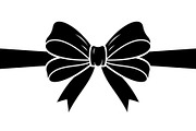 Decorative Bow Silhouette Bundle, an Illustration by Creativeshirt (Thumbnail 13 of 51)
