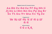 Likefu - Retro Display Font, a Handwritten Font by twinstd (Thumbnail 9 of 10)