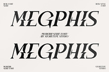 Megphis Modern Serif Font