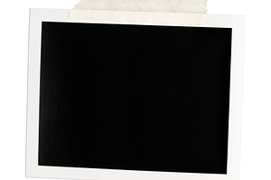 Blank Vintage instant photo frame
