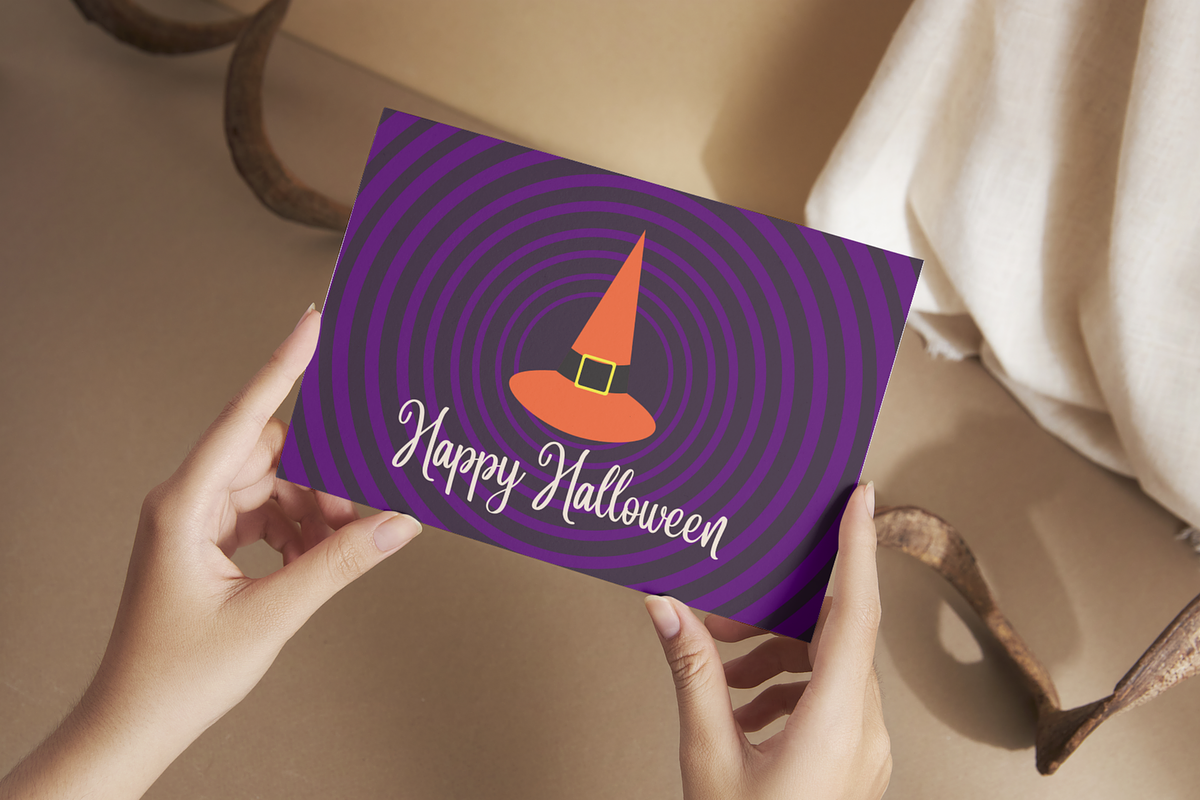Witch Hats - 6, a Seasonal Illustration by Raafeya's Crafts (Photo 2 of 3)