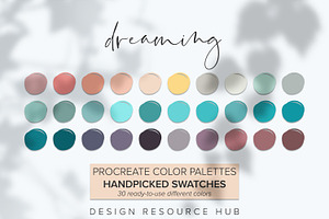 Dreaming Procreate Palette