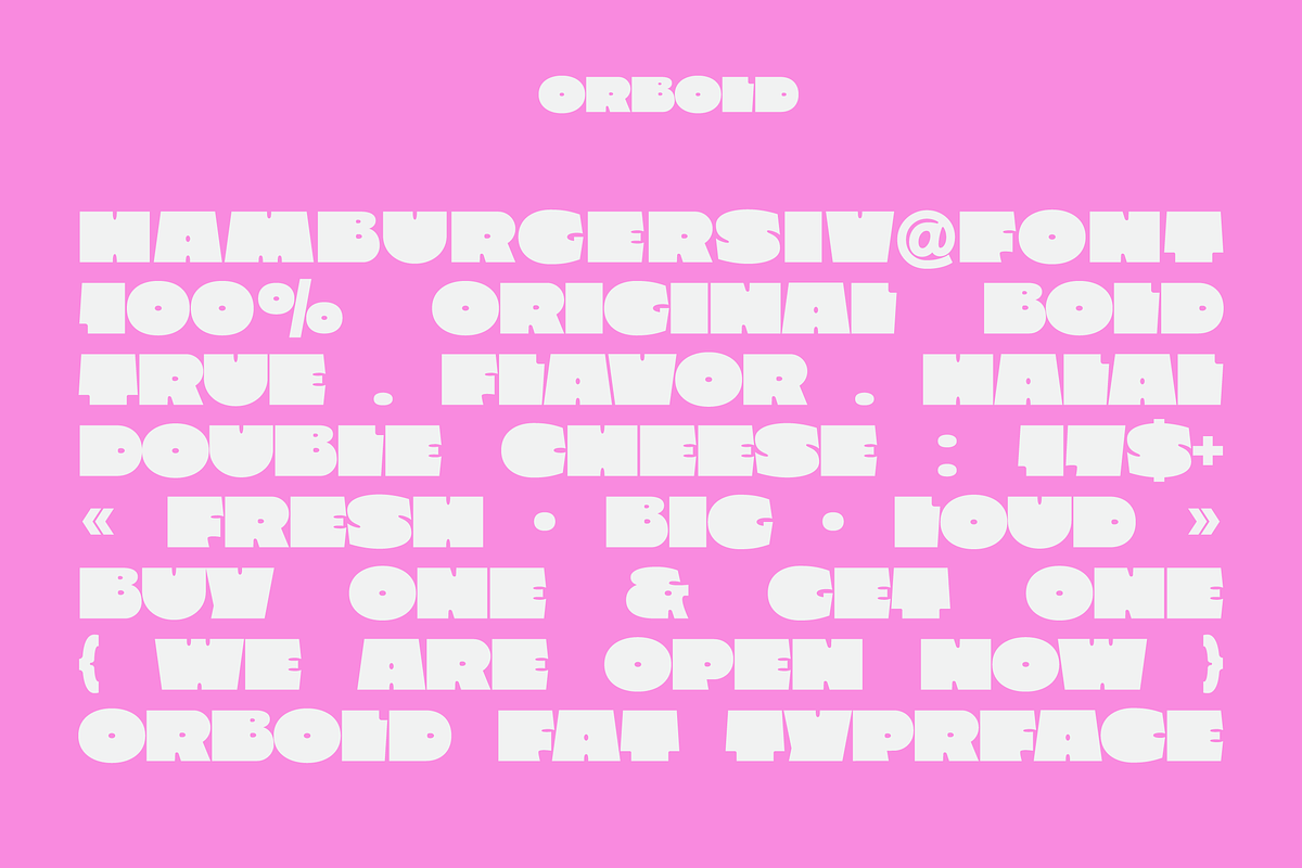 Orbold - Bold Font, a Sans Serif Font by limitype (Photo 5 of 12)