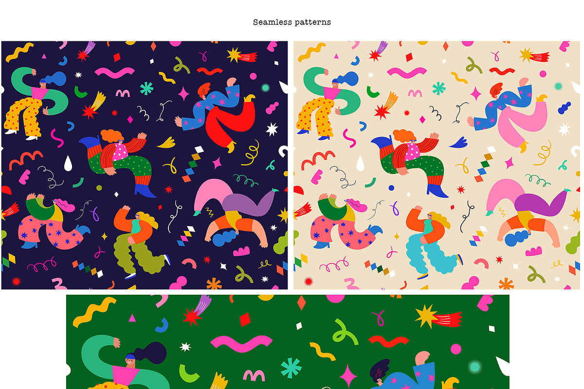 Happy Carnival collection!, a Person Illustration by MoleskoStudio (Photo 9 of 9)