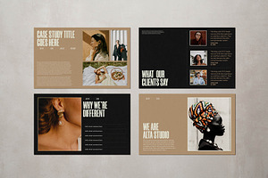 ALTA Designer & Artisan Media Kit, a Marketing Template by Slate Studio