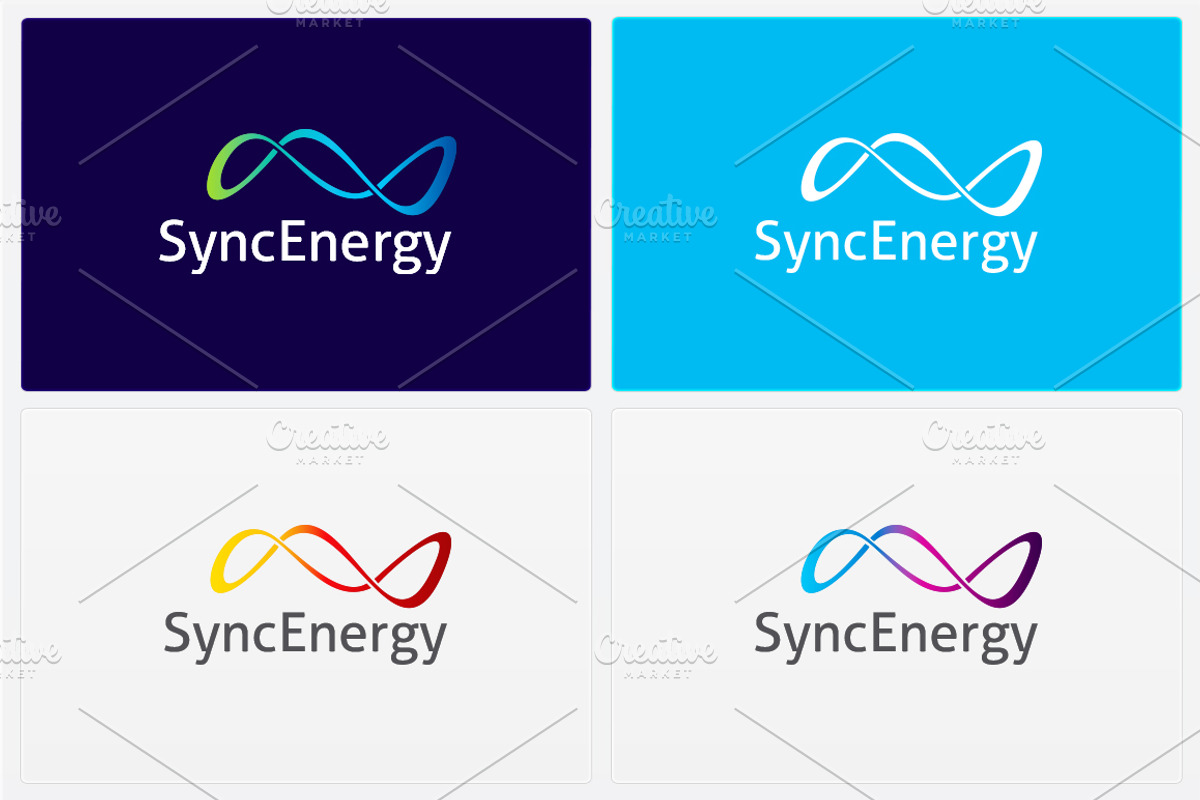 Sync Energy - Logo Template, a Branding & Logo Template by DynamikMedia (Photo 2 of 5)