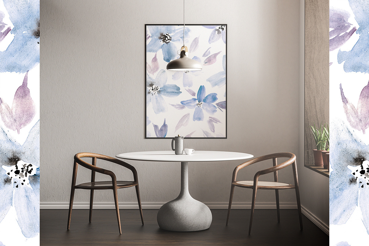 Dolce bloom - seamless pattern, a Pattern Graphic by Katerina Tova (Photo 5 of 13)