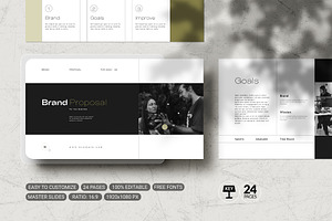 Brand Proposal Keynote, a Presentation Template by White Graphic
