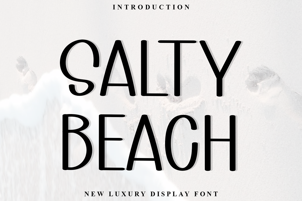 Salty Beach, a Script Font by FreshTypeINK (Photo 1 of 8)