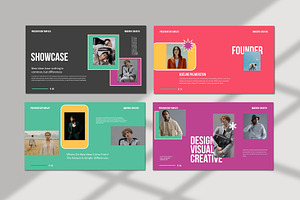 Magenta Powerpoint Template